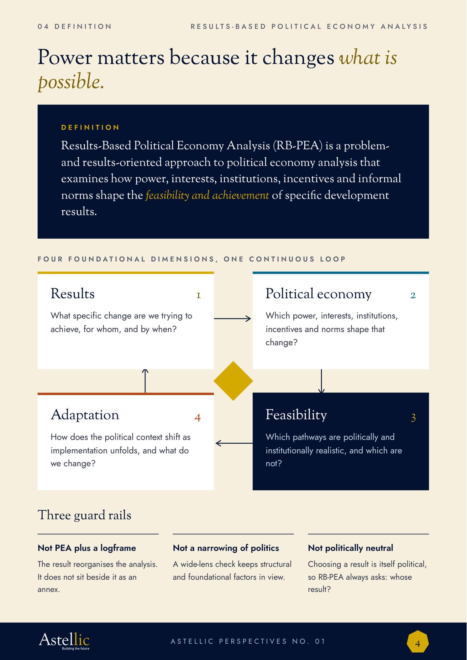 Results-Based Political Economy Analysis — page 5 of 13