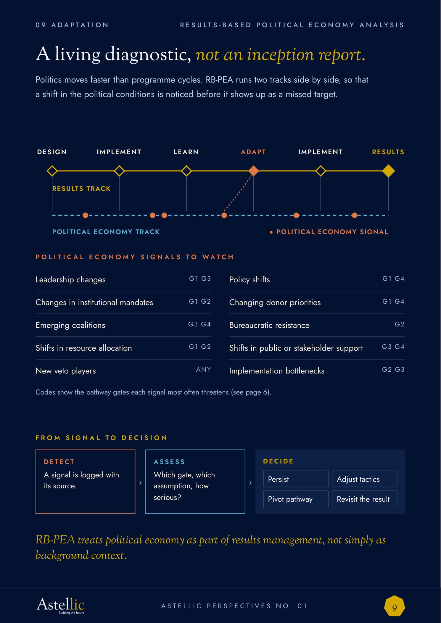 Results-Based Political Economy Analysis — page 10 of 13